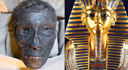 Tutankhamon fáraó (Forrás: Index.hu)